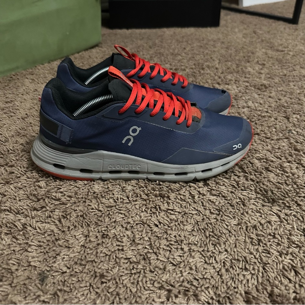 COPY - ON Cloudnova Form Blue/ Red Size 10 Men